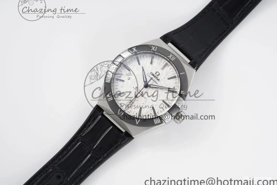0422 GoAnywhere Constellation Black Ceramic SS 8F 1:1 Best Edition White Textured Dial on Black Gummy Strap A 7803